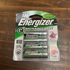 Energizer Recharge Power Plus AA Rechargeable Batteries 2300mAh - 4 Battery Pack