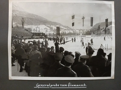 Olympiade Garmisch Partenkirchen 1936 - 10 Pressefotos - Bild 1 von 4