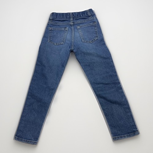 Faded Glory Denim Girls Blue Jeans Size 6 Reg Husky Taper Fit Stretch Distressed - Picture 14 of 20