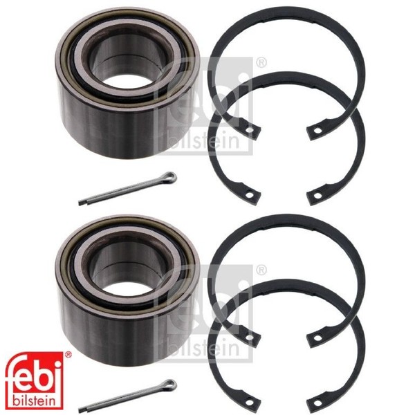2X Radlagersatz Febi Bilstein 04838 2 Radlager Satz Links Rechts Vorne-image