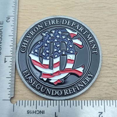 Chevron Fire Dept El Segundo Refinery  Challenge Coin