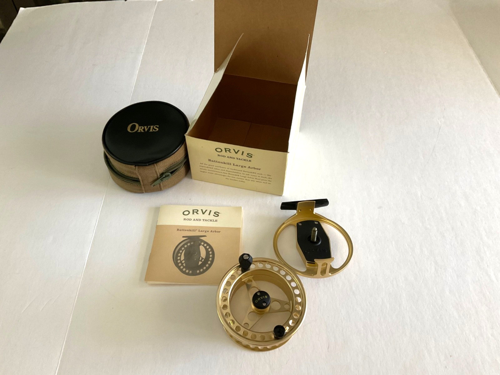 Orvis Battenkill Large Arbor Fly Fishing Reel #02Y3-62-III