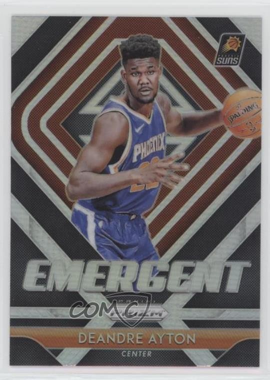 2018-19 Panini Prizm Emergent Silver Prizm DeAndre Ayton #1 u6m