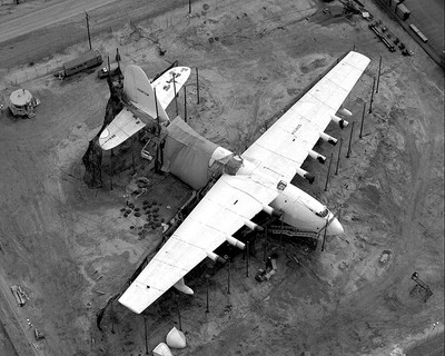 HUGHES H-4 HERCULES SPRUCE GOOSE SEAPLANE PHOTOGRAPH PHOTO PRINT