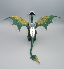 Lego Green Dragon Castle complete minifigure Fantasy Era 7048 Troll Warship
