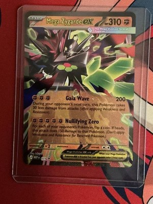 Black Star Promo 071 Mega Zygarde Ex Pokémon Trading Card Game