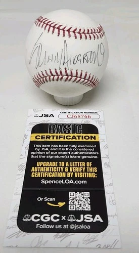 Brady Anderson Signed Rawlings Official Major League Baseball ORIOLES JSA COA A9