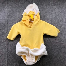 Baby 6-12M Baby Chick Costume Fleece Hooded Egg Hatching Chick Halloween