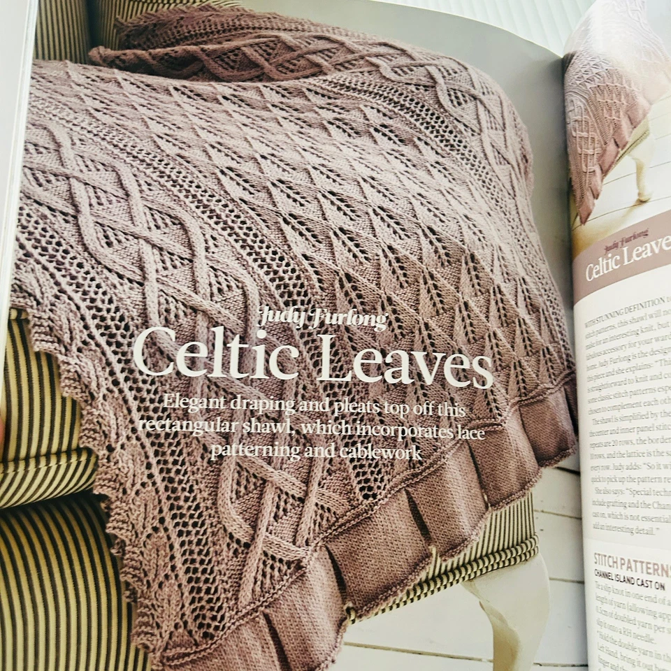 LACE COLLECTION for Knitting Pattern Book Intricate Feminine Simple Accessories - Image 4 of 4