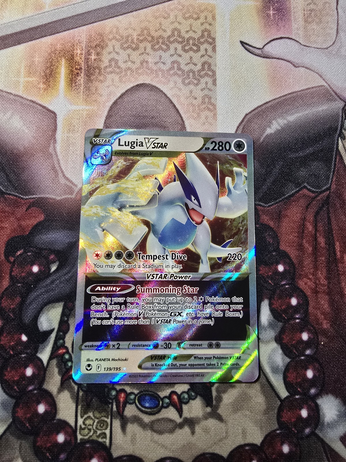 Lugia VSTAR Ultra Rare SWSH12: Silver Tempest 139/195 NM