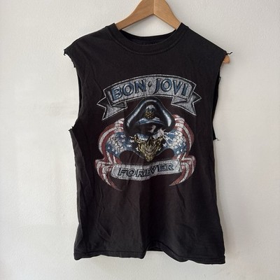 Vintage 2000s Bon Jovi Forever Graphic Tank Top Tee Men s Size S