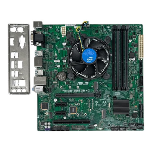 Asus Prime B360M-C FCLGA1151 Intel 8th/9th Gen mATX avec Pentium G5400 + refroidisseur