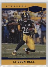 2018 Panini Plates & Patches Blue 50/50 Le'Veon Bell #165 n1u
