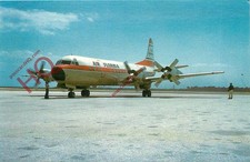 Picture Postcard-:AIR FLORIDA LOCKHEED L-188C ELECTRA