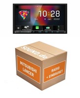 Autoradio Kenwood DMX8021DABS FüR Mitsubishi Lancer CY0 + Multifunktionslenkrad