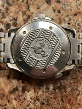 Omega Seamaster 300m Model 2455.80, Yellow Gold & SS Bracelet 18k Gold Bezel 2