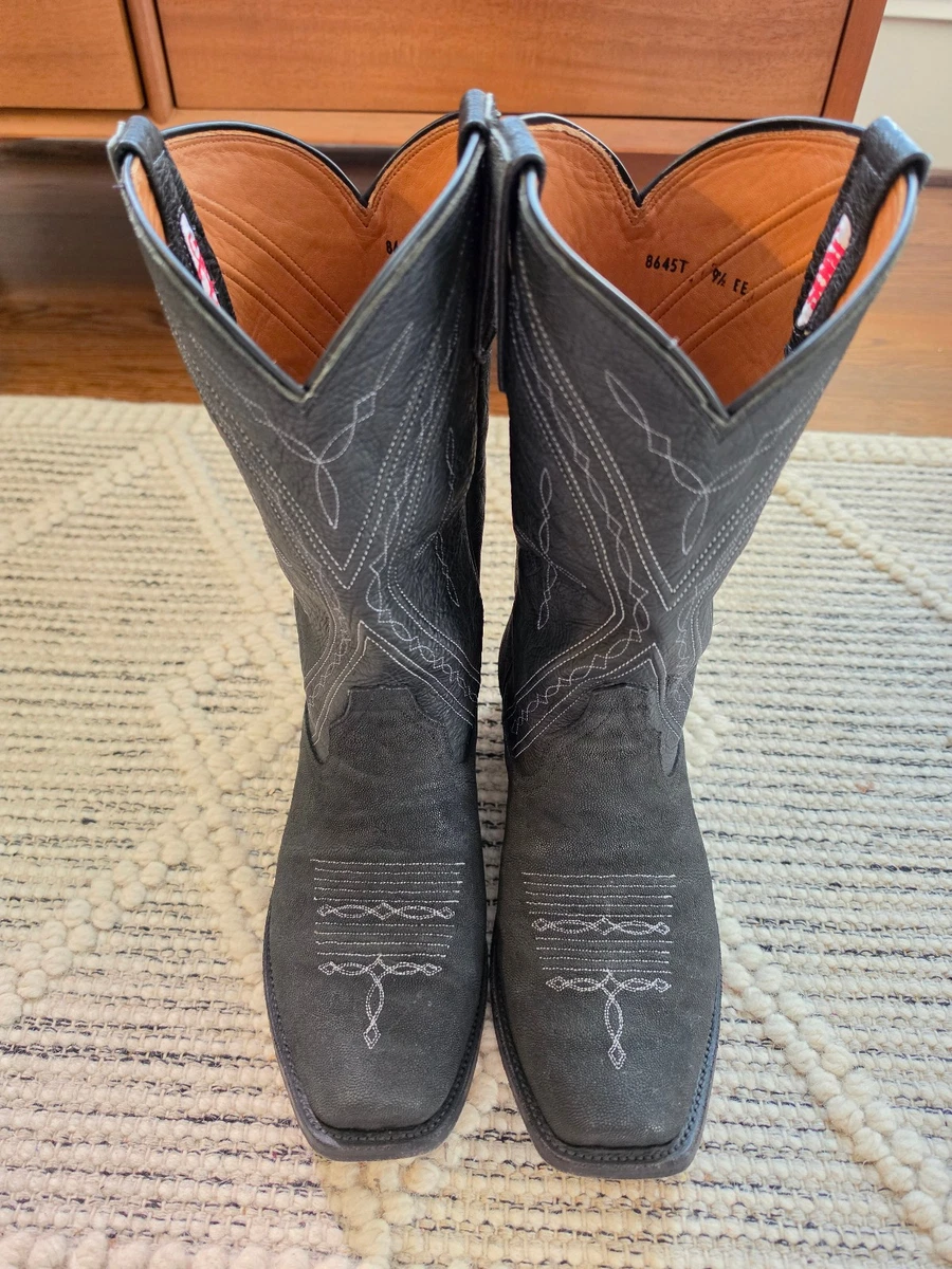 Gray Western Boots with Upper Leather for Men for Sale  display picture 2