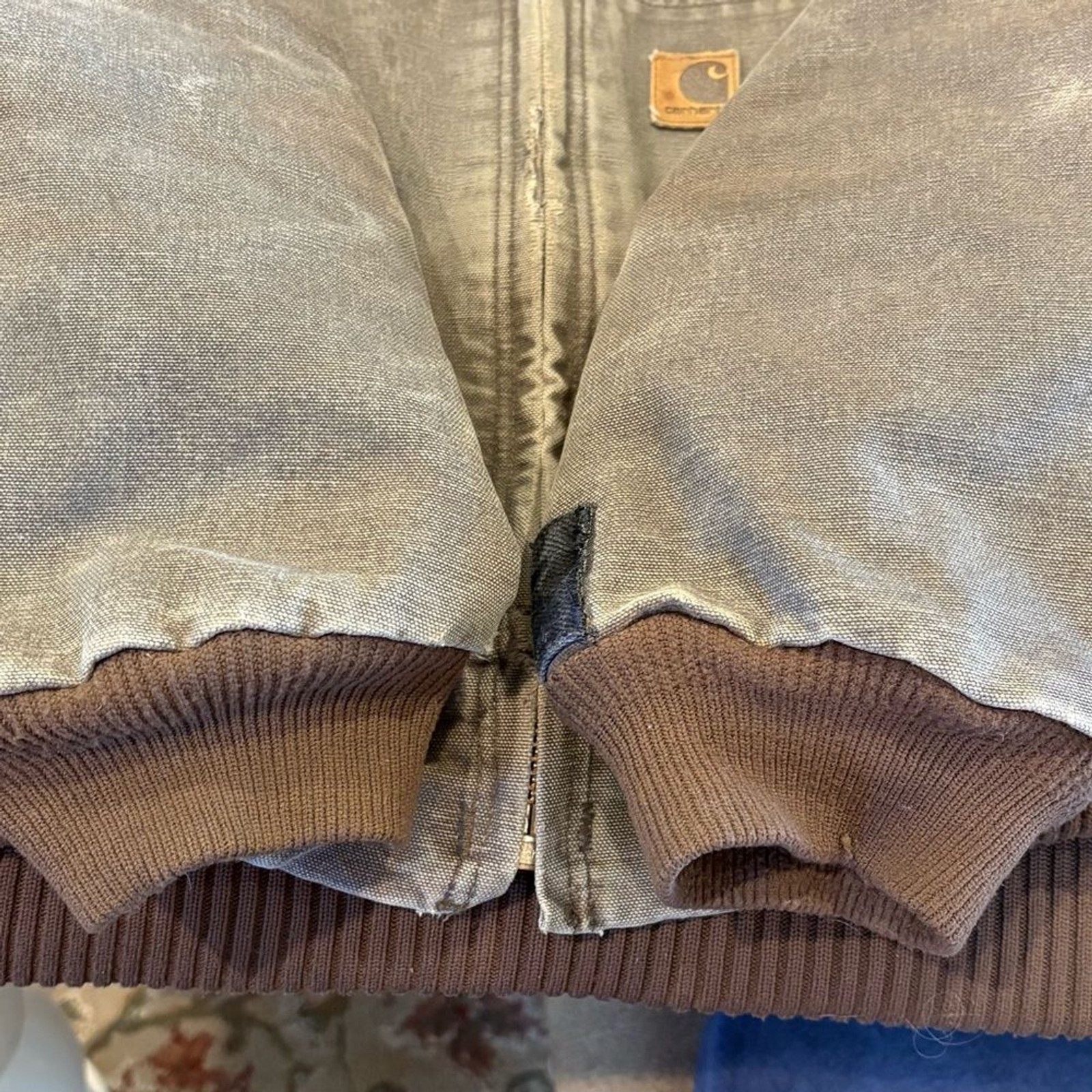 Vintage Carhartt J130 CHT Distressed Re-worked Men’s Jacket XL image 7