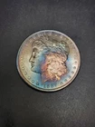 1887 $1 Morgan Silver Dollar - Album Toned UNCIRCULATED Semi-Terminal