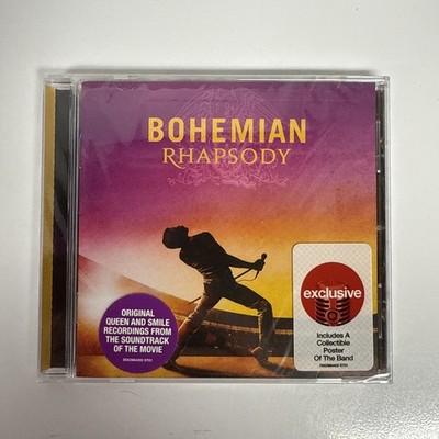 BOHEMIAN RHAPSODY SOUNDTRACK CD BRAND NEW TARGET EXCLUSIVE POSTER QUEEN 