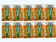 Tang Orange Singles Drink Mix Zero Sugar 10 Boxes (60 Packs) Best by 2025