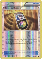 Pokemon - Random Receiver - 109/124 - Uncommon - Reverse Holo - XY - Fates Colli