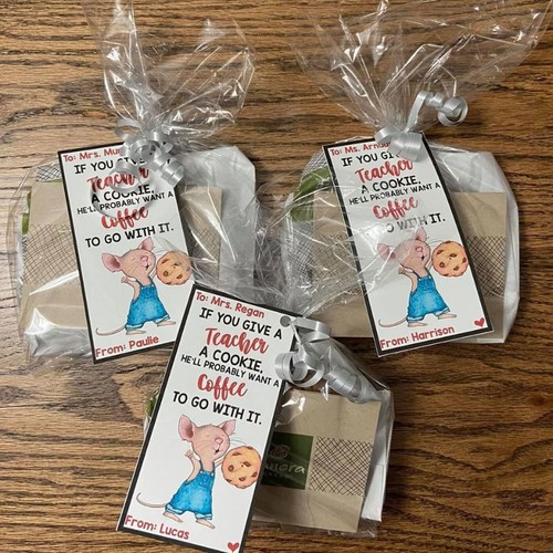 10PCS If You Give Your Teacher a Cookie, Teacher Appreciation Gifts Bookmark - Picture 7 of 12