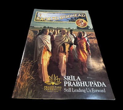 Back To Godhead Magazine Nov/Dec 1996 Srila Prabhupada Still Leading Us Forward