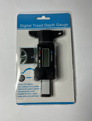 10 x Digital Reifentiefenmesser Laufflächenprüfer LCD Mini-Werkzeug - GÜNSTIGSTE BEI EBAY!