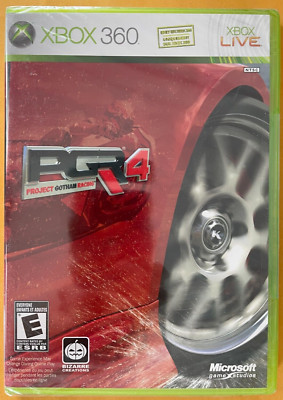 Project Gotham Racing 4 PGR4 (Microsoft Xbox 360, 2007) Brand New Sealed Canada