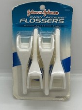 Johnson Johnson Easy Access Flossers - 20 Flossers NEW RARE