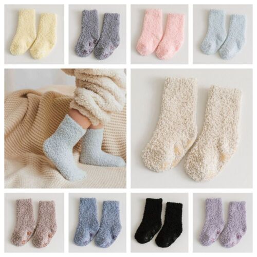 Thickening Infant Learning Walk Socks Korean Style Home Sleep Socks  Baby - Picture 1 of 22