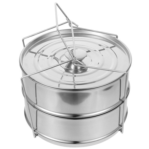 Dampfgarer Aus Edelstahl Arbeit Dampfpfanne Mit Deckel Dampfkorb - Bild 4 von 12