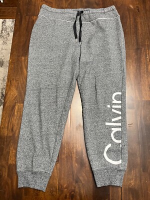 Calvin Klein Performance Grey Joggers/Sweatpants Women's Size Medium | eBay