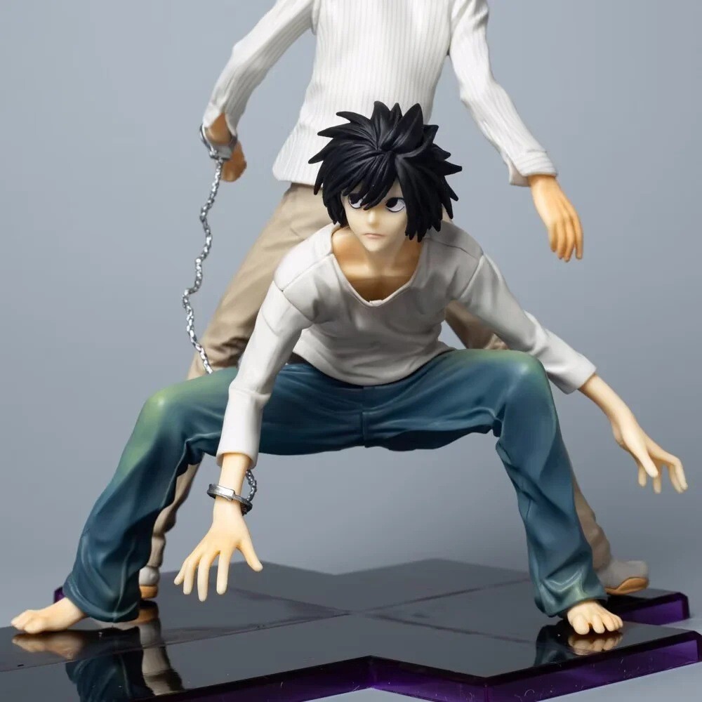 Yagami Light & L Figure Anime DEATH NOTE PVC Model Toys Collection