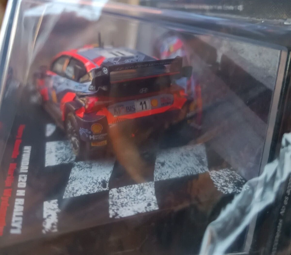 HYUNDAI I20 N RALLY 1 (2022) LE LEGGENDE DEL RALLY N.#04  1:43 DeAGOSTINI - Immagine 4 di 4