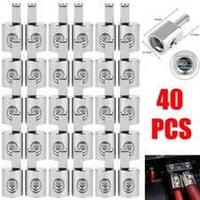 40X Car Audio Power/Ground 1/0 Gauge to 4 Gauge Amp Input Reducers Wire Reducer