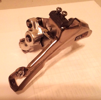 DÉRAILLEUR AVANT SHIMANO STX FD-MC34 A COLLIER 31.8 TIRAGE BAS NEUF
