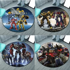 The Transformers Area Rugs Round Fluffy Rugs Floor Mat Bedroom Anti-skid Carpet