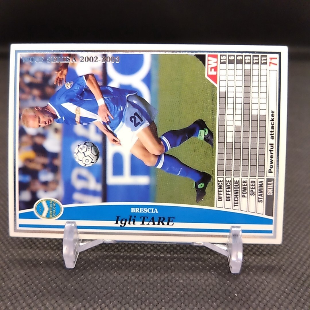 Igli TARE No.71 WCCF Football Soccer card From Japan Japanese | eBay