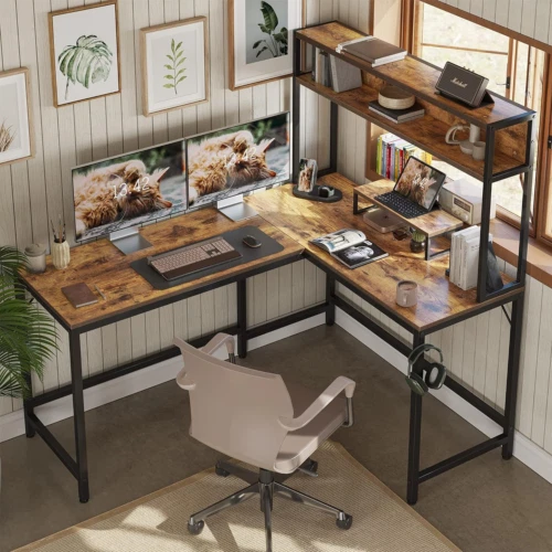 L shaped on sale desk under 150