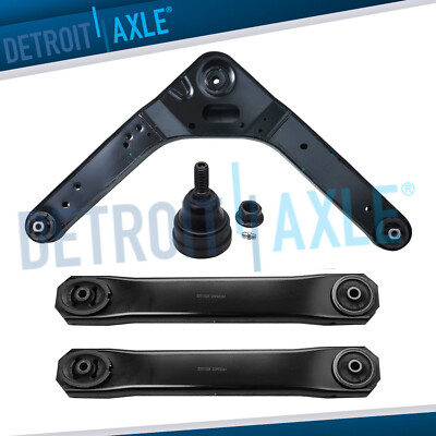 4pc Rear Upper Lower Control Arm Ball Joint for 1999-2004 Jeep Grand Cherokee