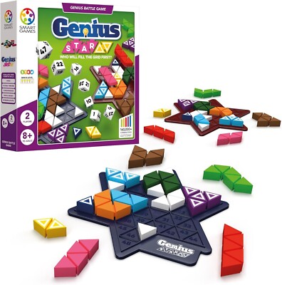SmartGames - The Genius Star - Pädagogisches Brainstorming - Strategiespiel und Ski