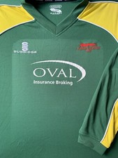 Rare Jim Allenby Leicestershire CCC Cricket Match Worn Jumper Sweater + COA