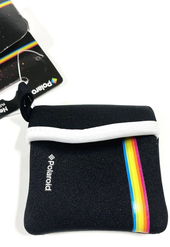 Polaroid Neoprene Case for Polaroid Cube Instant Digital Camera Black Lot of 2 - Image 3 of 4
