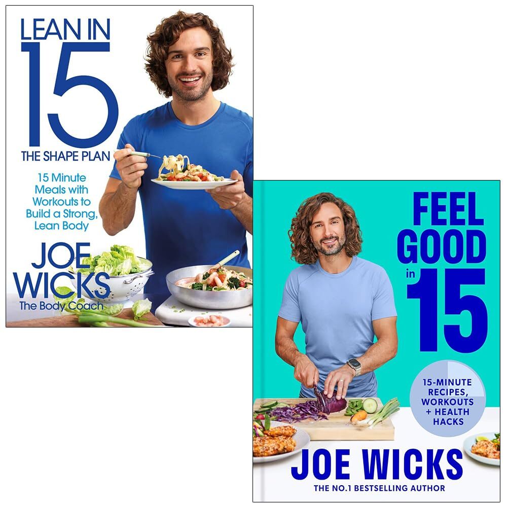 Lean in 15 The Shape Plan and [Hardcover] Feel Good In 15 By Joe Wic | Joe Wicks