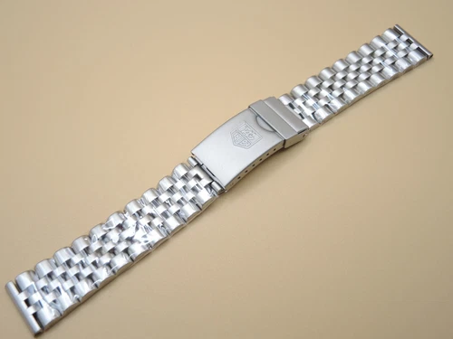 NEW 18MM STAINLESS JUBILEE BRACELET SOLID LINKS TAG HEUER F1 WA1210-WA1219