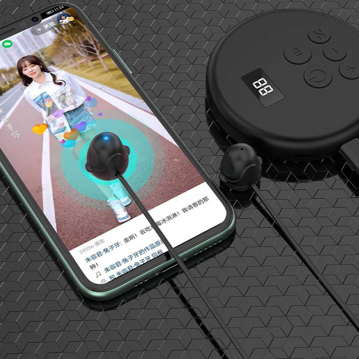 Mobile Phone Screen Auto Clicker Adjustable Connection Physical Simulation  Finger Click Device Scre