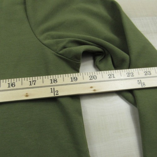 Denim & Co Sweater Women Small Green Long Full Zip Outdoor Jacket D&Co Mock Neck - 第 12/16 張圖片
