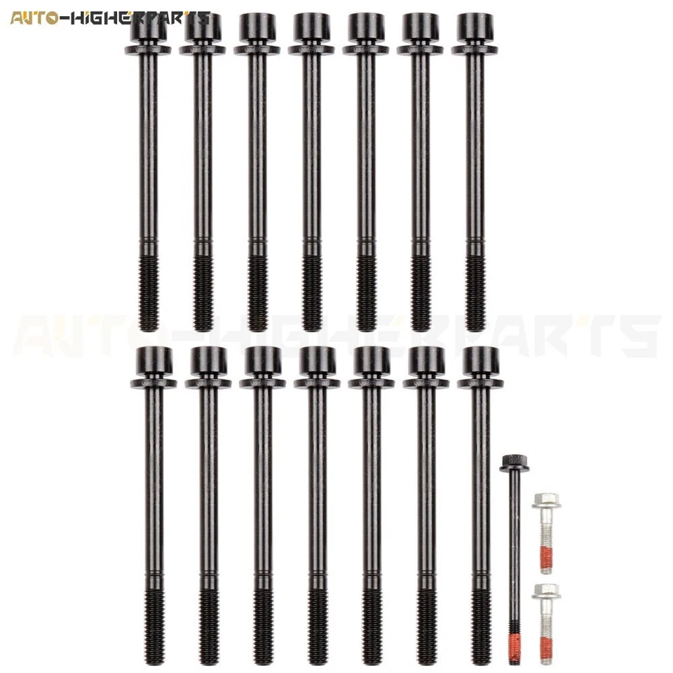 Комплект болтов головки блока цилиндров для 2002-2009 Chevy Trailblazer GMC Canyon 4,2 л 17 шт. - Изображение 2 из 4